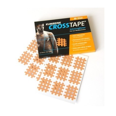 CROSS TAPE® TailleL 20 feuilles de 6 CONTRE Pb MUSCULAIRES CIRCULATOIRES-2831